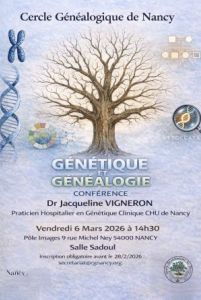 Génétique et généalogie